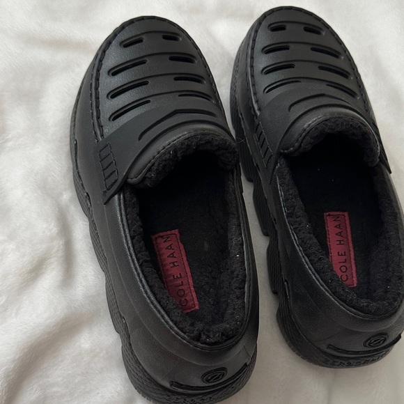 Cole Haan Men's Black Slip-On Loafers - Picture 1 of 5
